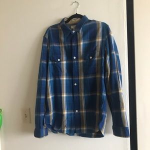 J. Crew Men’s Wallace & Barnes Plaid Flannel Shirt